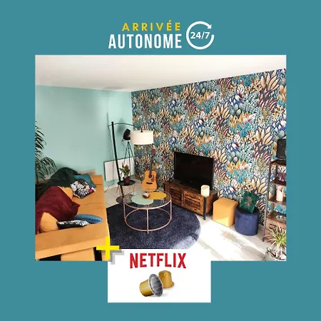 Superbe Appart Cosy, Balcon, Parking Гайак